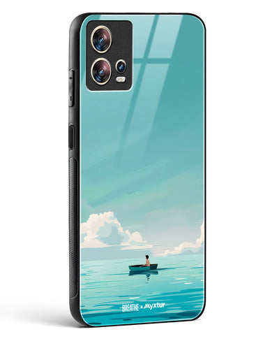 Ocean Calm [BREATHE] Glass Case Phone Cover (Motorola)