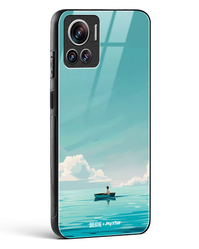 Ocean Calm [BREATHE] Glass Case Phone Cover (Motorola)