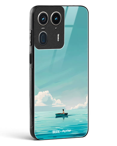 Ocean Calm [BREATHE] Glass Case Phone Cover (Motorola)