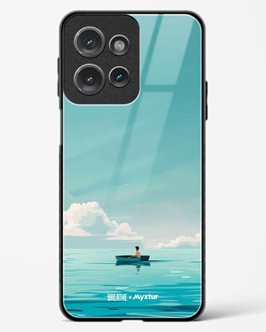 Ocean Calm [BREATHE] Glass Case Phone Cover (Motorola)