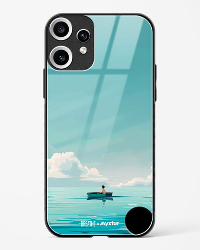 Ocean Calm [BREATHE] Glass Case Phone Cover (Nothing)