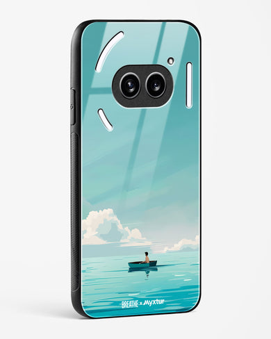 Ocean Calm [BREATHE] Glass Case Phone Cover (Nothing)