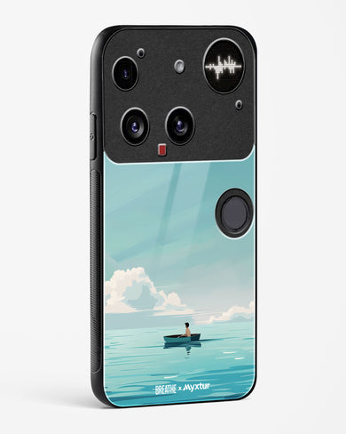 Ocean Calm [BREATHE] Glass Case Phone Cover (Nothing)