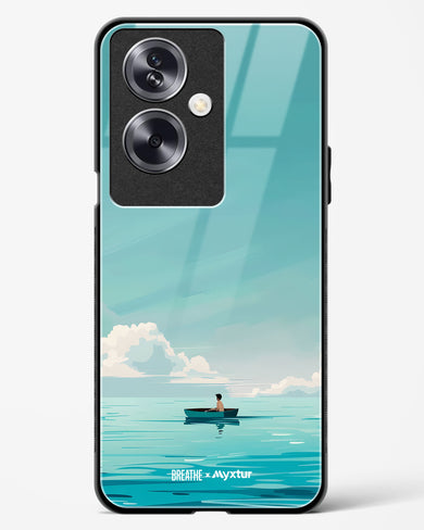 Ocean Calm [BREATHE] Glass Case Phone Cover (Oppo)