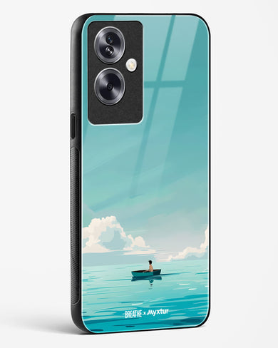 Ocean Calm [BREATHE] Glass Case Phone Cover (Oppo)