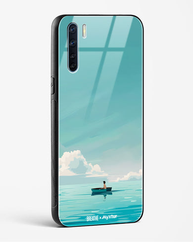 Ocean Calm [BREATHE] Glass Case Phone Cover (Oppo)