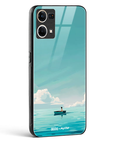 Ocean Calm [BREATHE] Glass Case Phone Cover (Oppo)