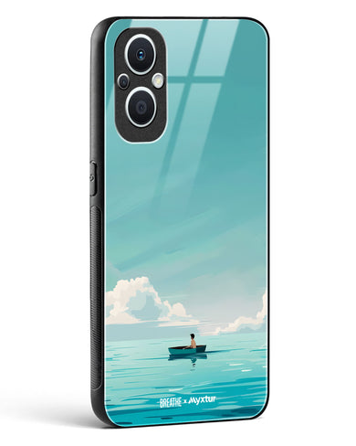 Ocean Calm [BREATHE] Glass Case Phone Cover (Oppo)