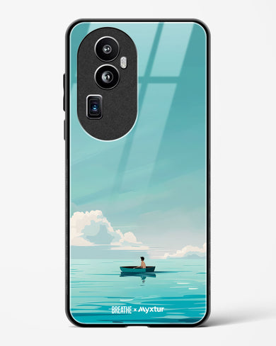 Ocean Calm [BREATHE] Glass Case Phone Cover (Oppo)