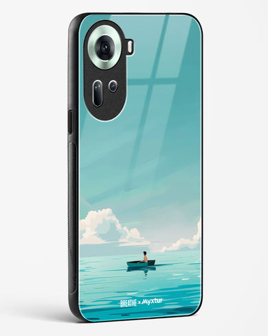 Ocean Calm [BREATHE] Glass Case Phone Cover (Oppo)