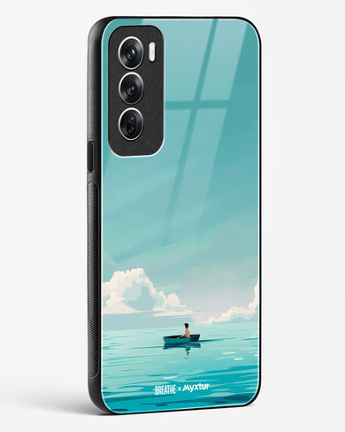 Ocean Calm [BREATHE] Glass Case Phone Cover (Oppo)