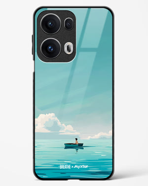 Ocean Calm [BREATHE] Glass Case Phone Cover (Oppo)