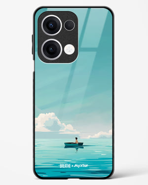 Ocean Calm [BREATHE] Glass Case Phone Cover (Oppo)