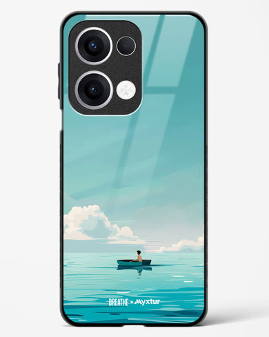 Ocean Calm [BREATHE] Glass Case Phone Cover (Oppo)