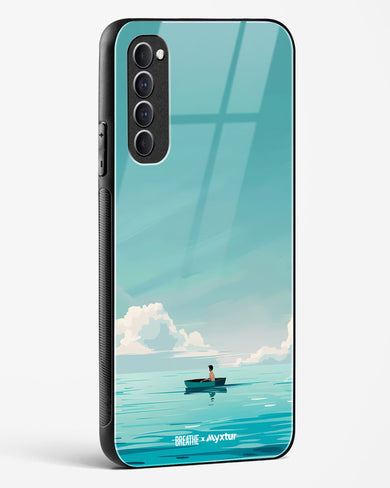 Ocean Calm [BREATHE] Glass Case Phone Cover (Oppo)