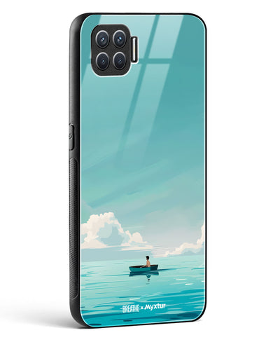 Ocean Calm [BREATHE] Glass Case Phone Cover (Oppo)