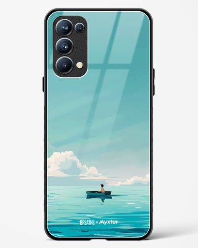 Ocean Calm [BREATHE] Glass Case Phone Cover (Oppo)