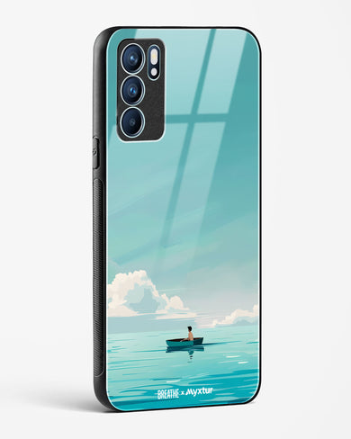 Ocean Calm [BREATHE] Glass Case Phone Cover (Oppo)