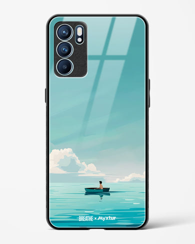 Ocean Calm [BREATHE] Glass Case Phone Cover (Oppo)