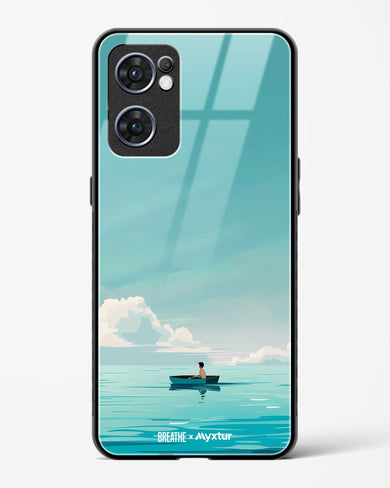 Ocean Calm [BREATHE] Glass Case Phone Cover (Oppo)