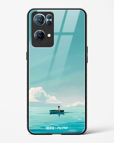 Ocean Calm [BREATHE] Glass Case Phone Cover (Oppo)