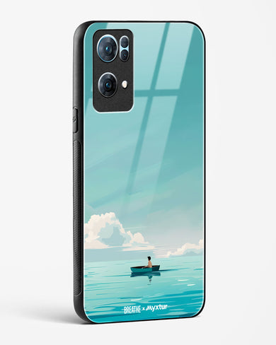 Ocean Calm [BREATHE] Glass Case Phone Cover (Oppo)