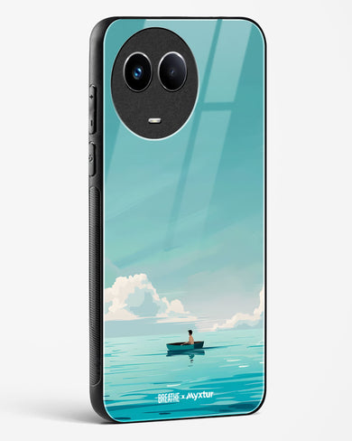 Ocean Calm [BREATHE] Glass Case Phone Cover (Realme)