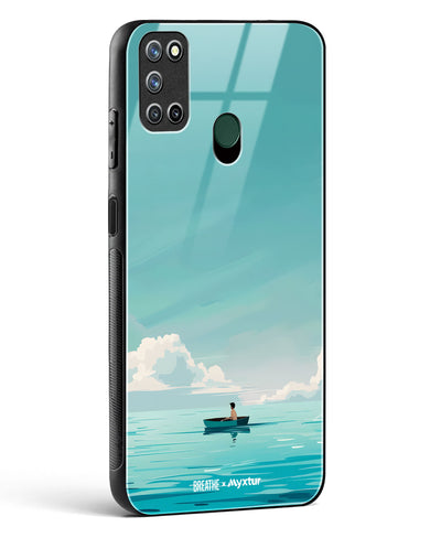 Ocean Calm [BREATHE] Glass Case Phone Cover (Realme)