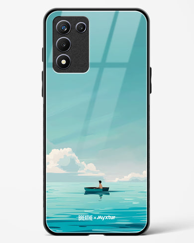 Ocean Calm [BREATHE] Glass Case Phone Cover (Realme)