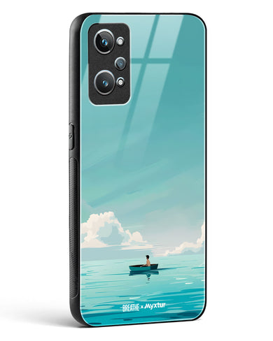 Ocean Calm [BREATHE] Glass Case Phone Cover (Realme)