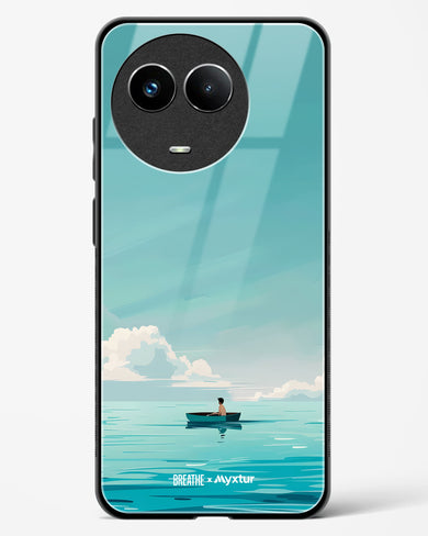 Ocean Calm [BREATHE] Glass Case Phone Cover (Realme)