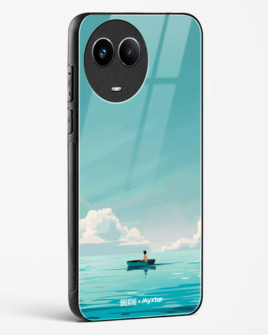 Ocean Calm [BREATHE] Glass Case Phone Cover (Realme)