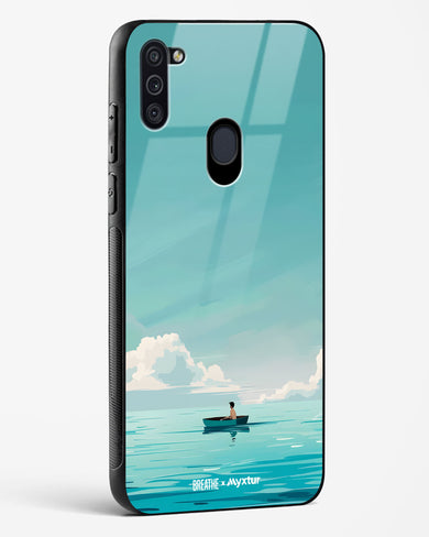 Ocean Calm [BREATHE] Glass Case Phone Cover (Samsung)