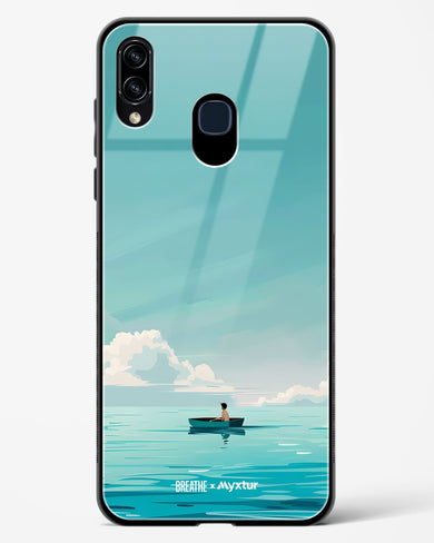 Ocean Calm [BREATHE] Glass Case Phone Cover (Samsung)