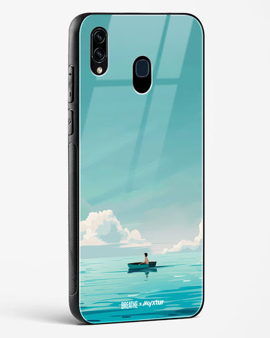 Ocean Calm [BREATHE] Glass Case Phone Cover (Samsung)