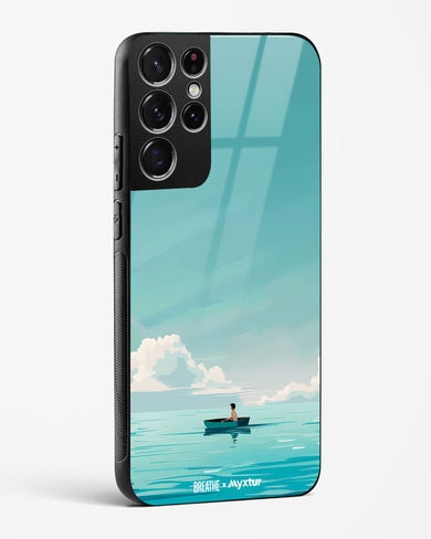 Ocean Calm [BREATHE] Glass Case Phone Cover (Samsung)