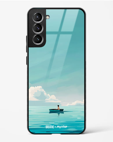 Ocean Calm [BREATHE] Glass Case Phone Cover (Samsung)