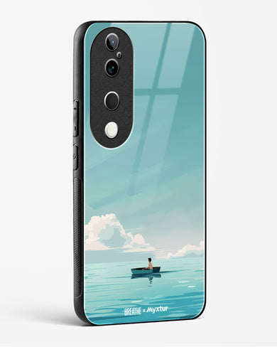 Ocean Calm [BREATHE] Glass Case Phone Cover (Vivo)