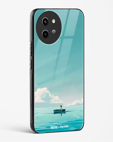Ocean Calm [BREATHE] Glass Case Phone Cover (Vivo)