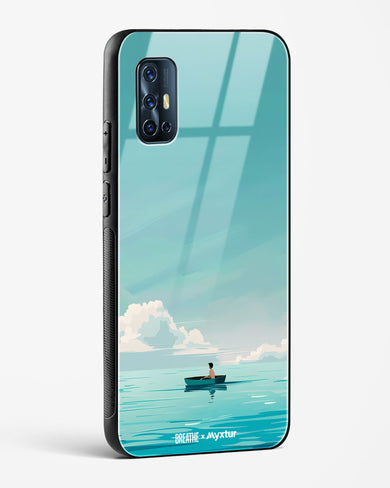 Ocean Calm [BREATHE] Glass Case Phone Cover (Vivo)