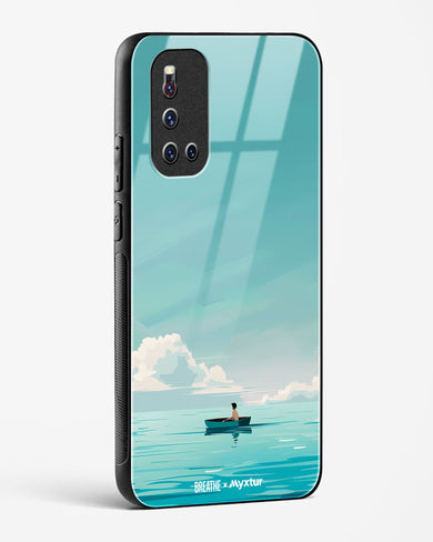 Ocean Calm [BREATHE] Glass Case Phone Cover (Vivo)