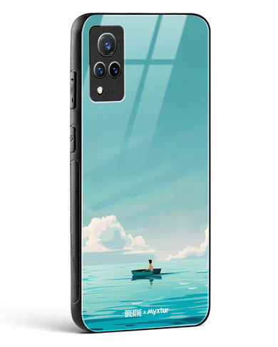 Ocean Calm [BREATHE] Glass Case Phone Cover (Vivo)