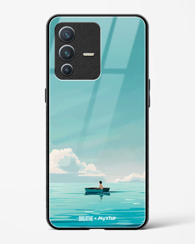 Ocean Calm [BREATHE] Glass Case Phone Cover (Vivo)