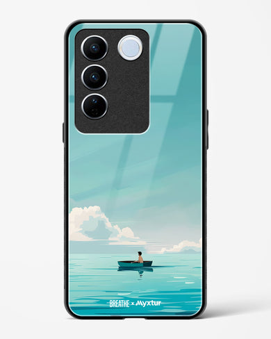 Ocean Calm [BREATHE] Glass Case Phone Cover (Vivo)