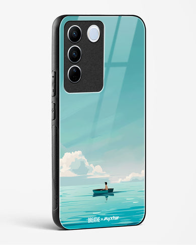 Ocean Calm [BREATHE] Glass Case Phone Cover (Vivo)