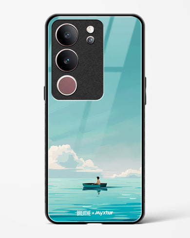 Ocean Calm [BREATHE] Glass Case Phone Cover (Vivo)