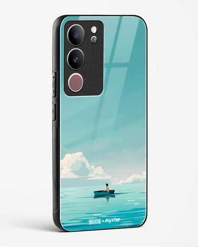 Ocean Calm [BREATHE] Glass Case Phone Cover (Vivo)