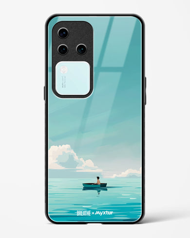 Ocean Calm [BREATHE] Glass Case Phone Cover (Vivo)