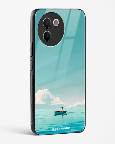 Ocean Calm [BREATHE] Glass Case Phone Cover (Vivo)