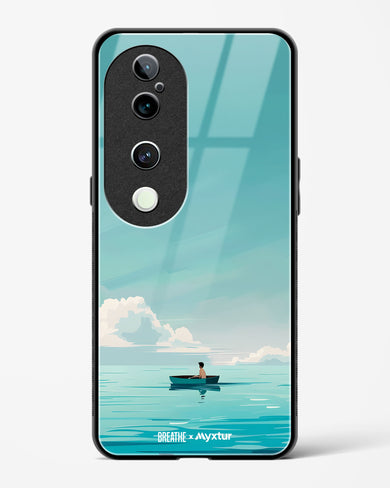 Ocean Calm [BREATHE] Glass Case Phone Cover (Vivo)